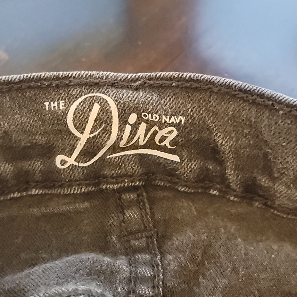 Old Navy "Diva" Black Jeans Size 14 - Picture 4 of 5